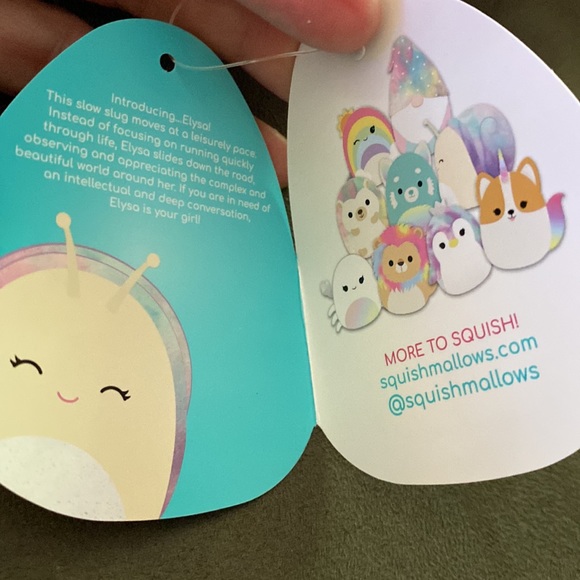 Squishmallows 2021 Elysa the snail - Picture 5 of 5
